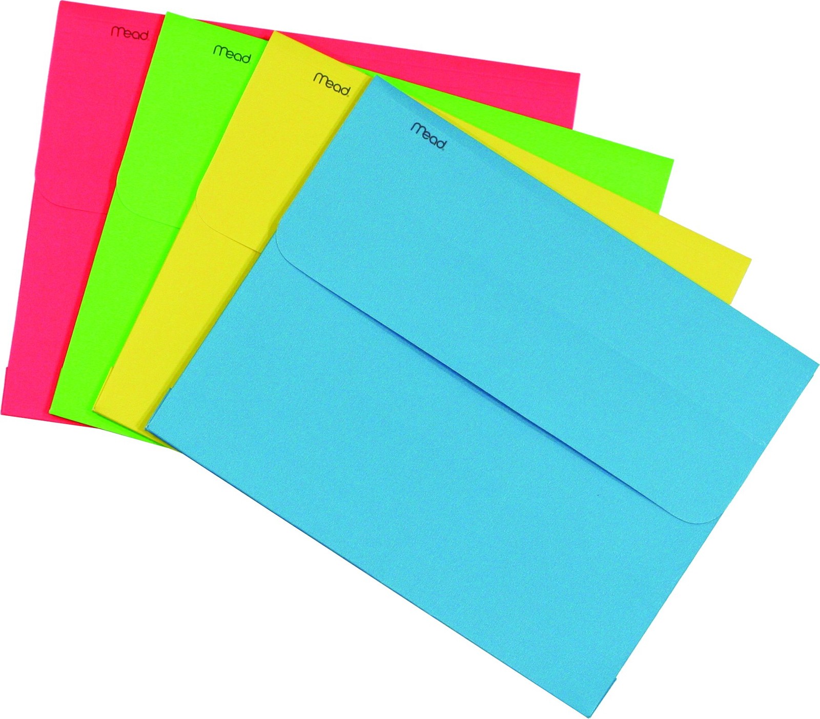 Mead Brite Wallet Letter File, 8 1/2 x 11-Inch (35362) No Size, Color