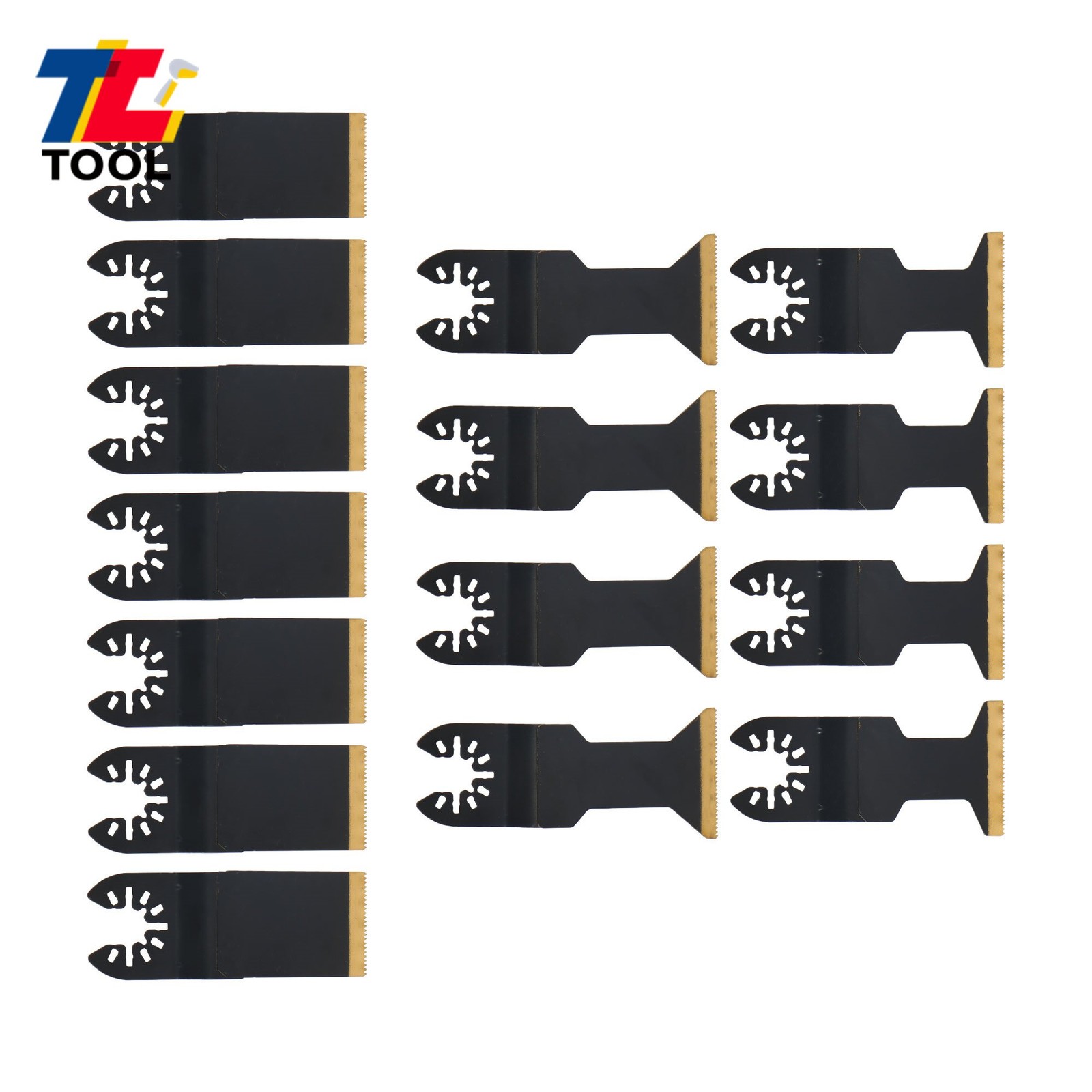 15 Pcs Multi Tool Blades Kit Metal Cutting Oscillating Saw Blades for Soft Metal