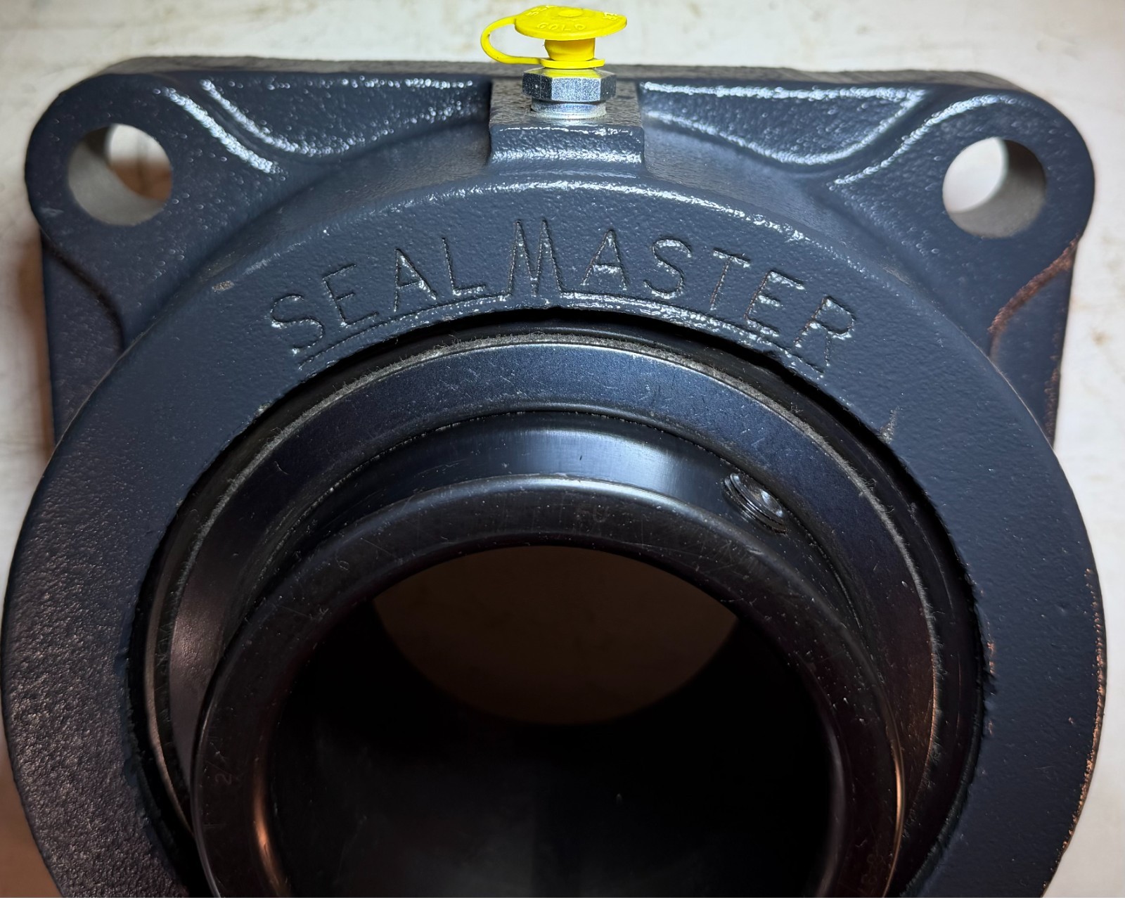 SEALMASTER MSF-55 Flange Bearing, 4-Bolt, Ball, 3-7/16″ Bore, FREE SHIPPING