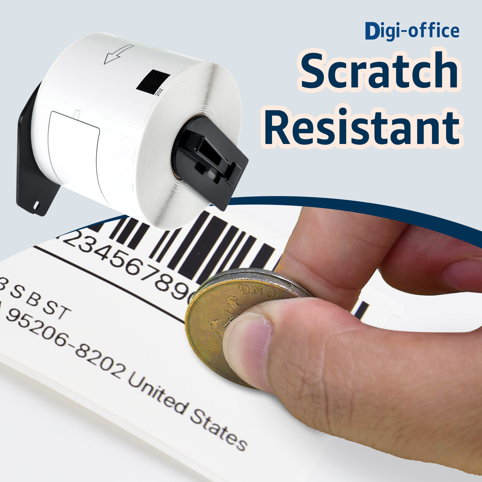 DK-1202 Shipping Labels Compatible with Brother QL-500 DK-1202 (2.4 in x 3.9 in)