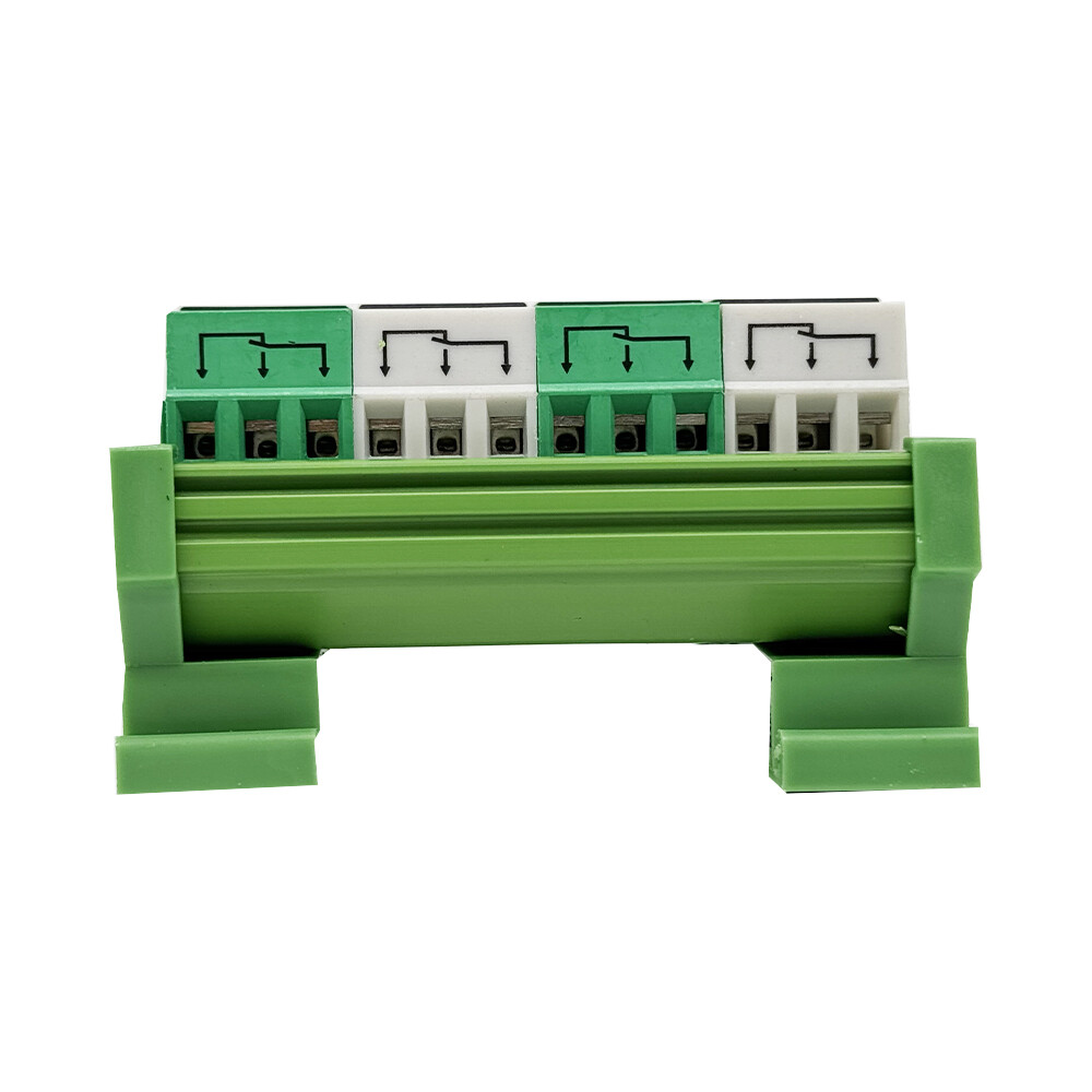 4 Channel Relay Module 1 SPDT DIN Rail Mount 24V DCAC Interface Relay Module