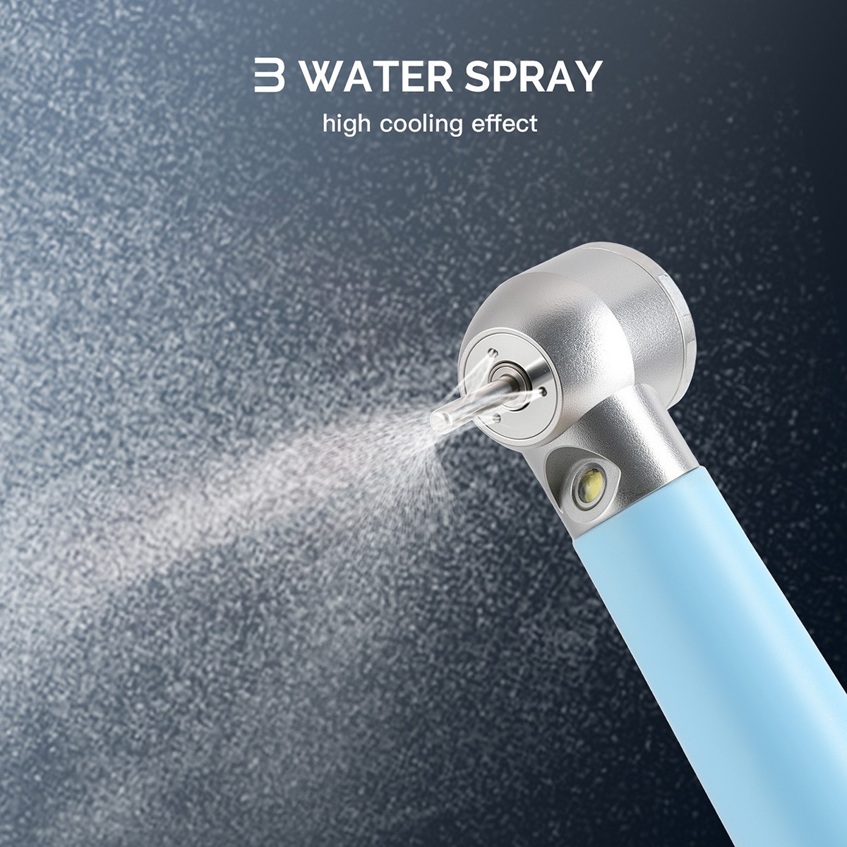 NSK Style Dental Fiber Optic LED E-generator High Speed Handpiece 2 Hole/ 4 Hole
