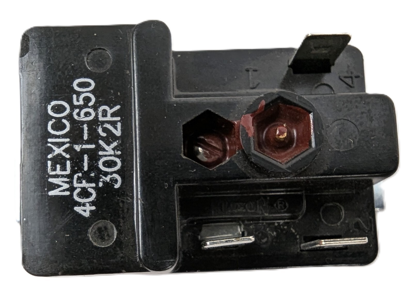Klixon 4CR-1-650 Relay Starter Motor Protector NO SPST 25Amp 5.10/4.20A NEW