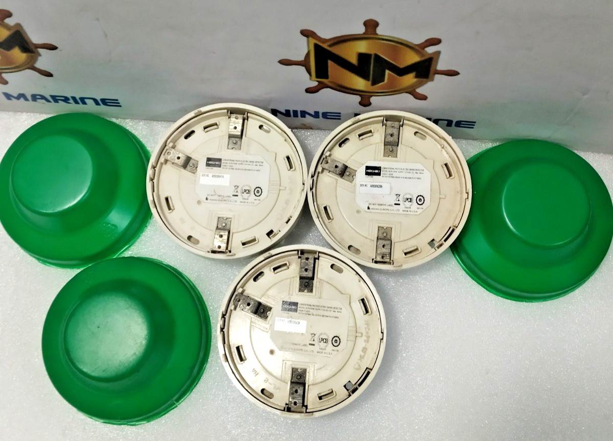 LOT OF 3 HOCHIKI SLR-E3NM PHOTO ELECTRIC SMOKE DETECTOR