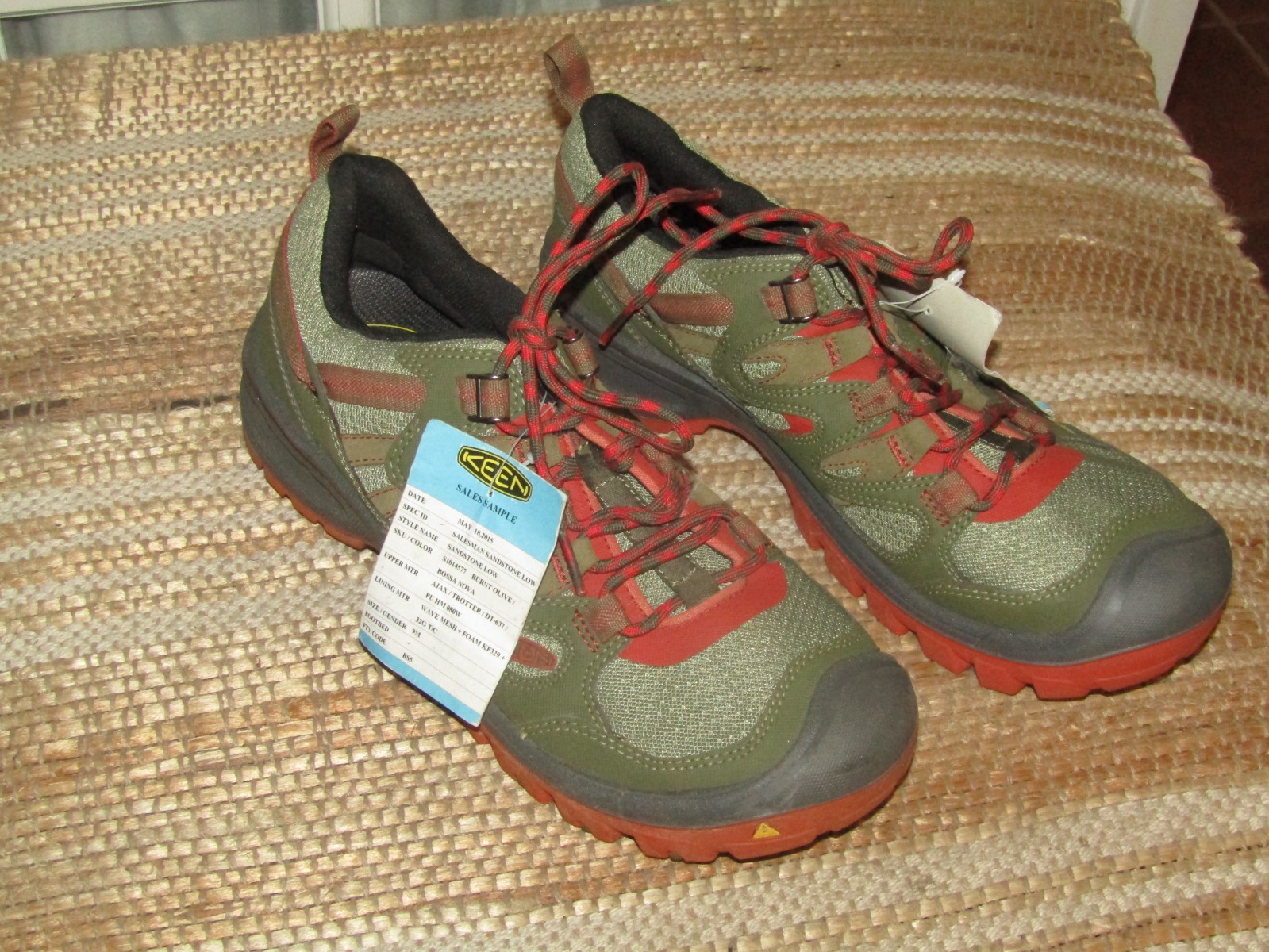 Keen Sandstone Low Soft Toe PPM BS5 Comfortable Work Shoes Men’s 9 M