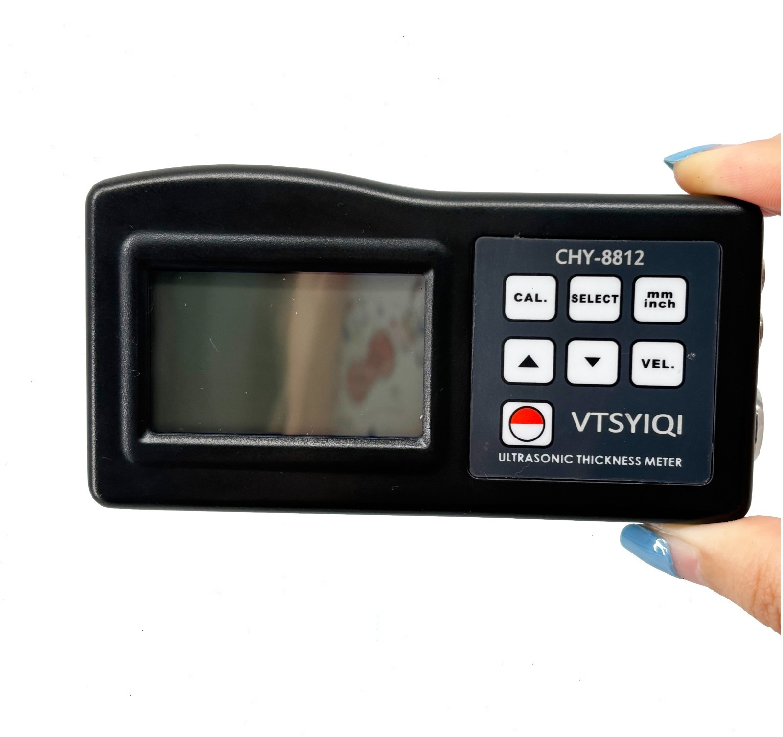 Portable Ultrasonic Thickness Tester with Range 0.05~8inch Resolution 0.1mm New