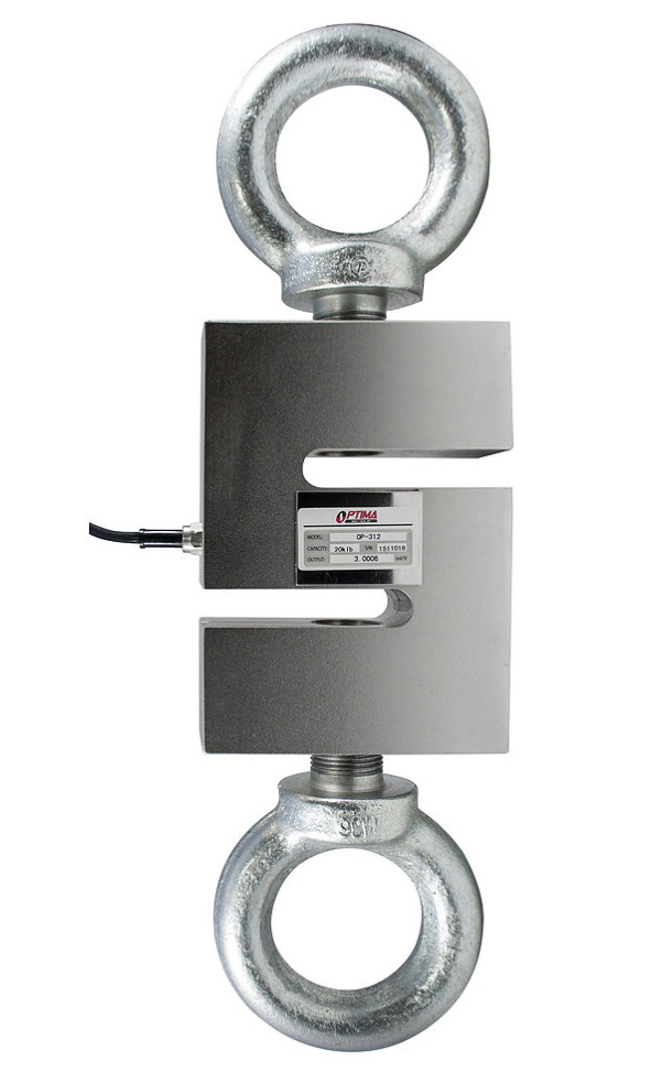 Optima Scale OP-926-LD, 2,000 LB x 0.2 LB Hanging S-Hook Crane Scale