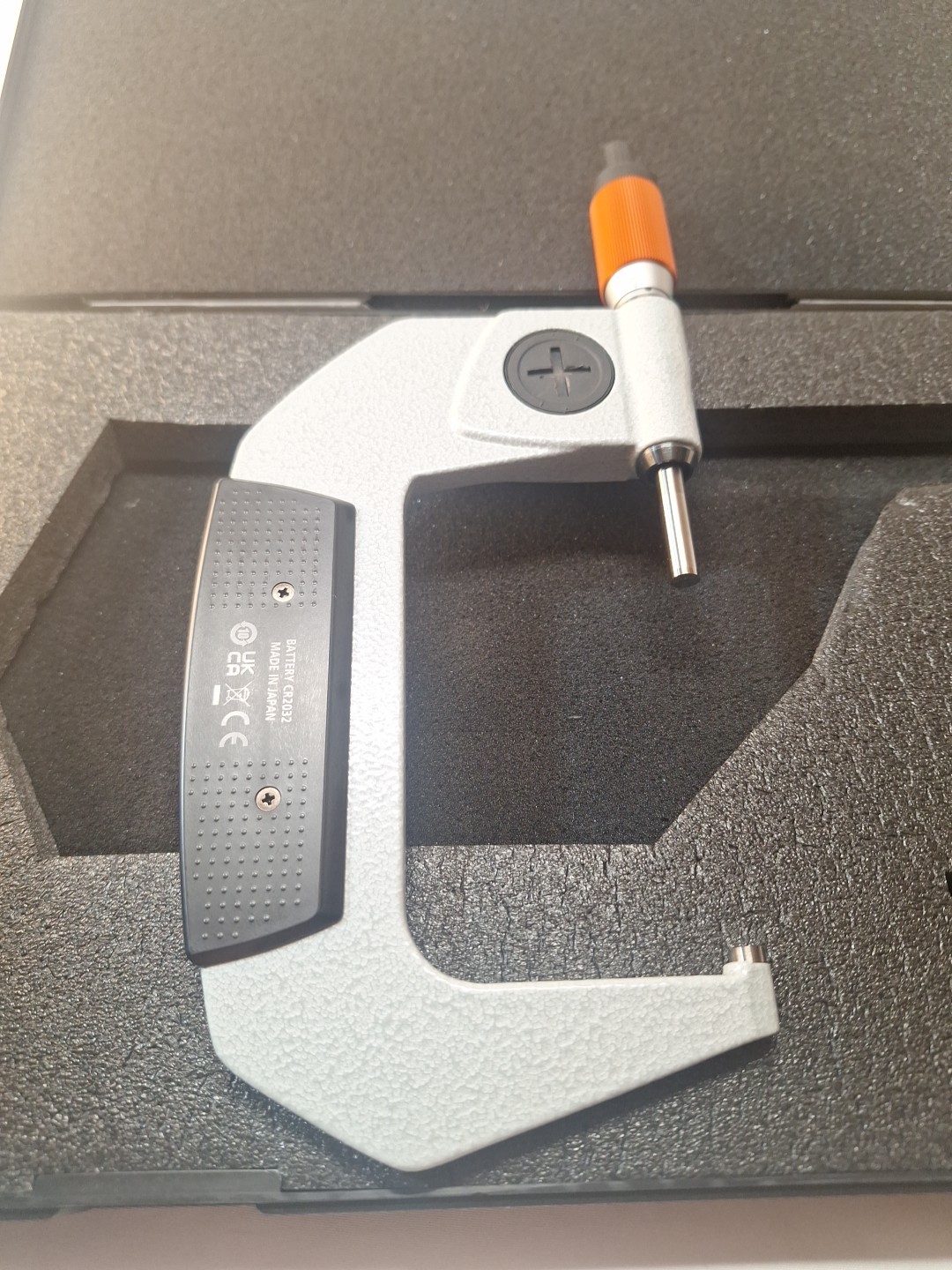 2″-3″ Range Mitutoyo Digital Outside Micrometer, IP65, LCD, 293-183-40