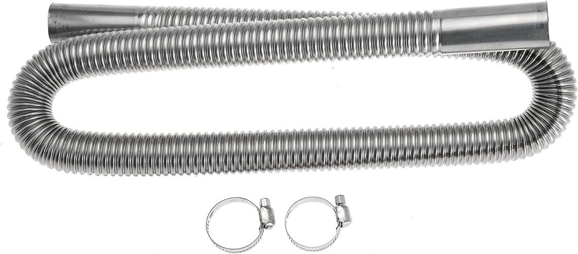 100cm 1 inch Heater Exhaust Pipe Generato Model: 100CM Single LayerSize: 100cm