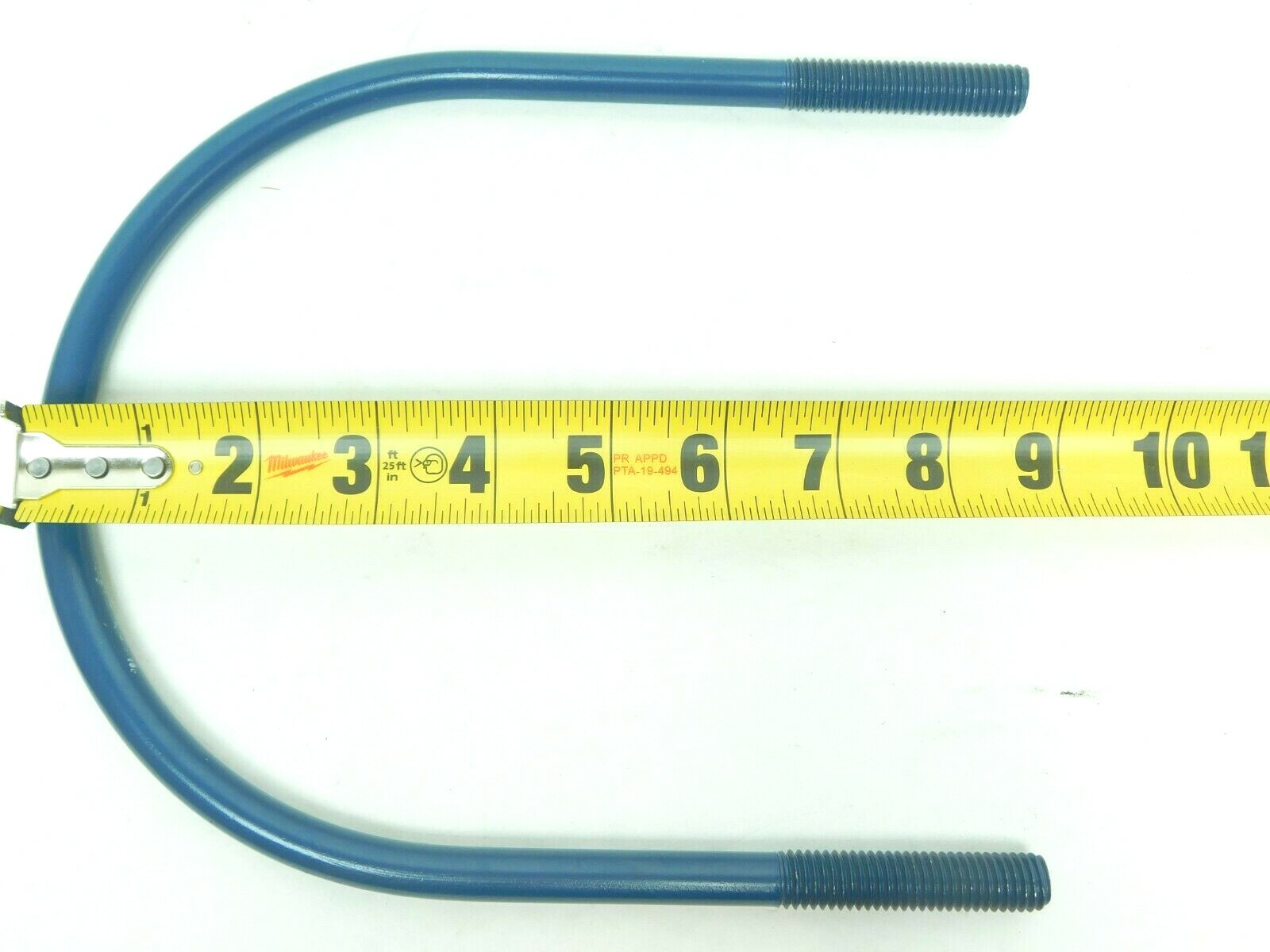 1/2-13 x 6-3/4″ U- BOLT Blue Anti-Corrosion BTF Coating Steel FOR 6″ PIPE (BV