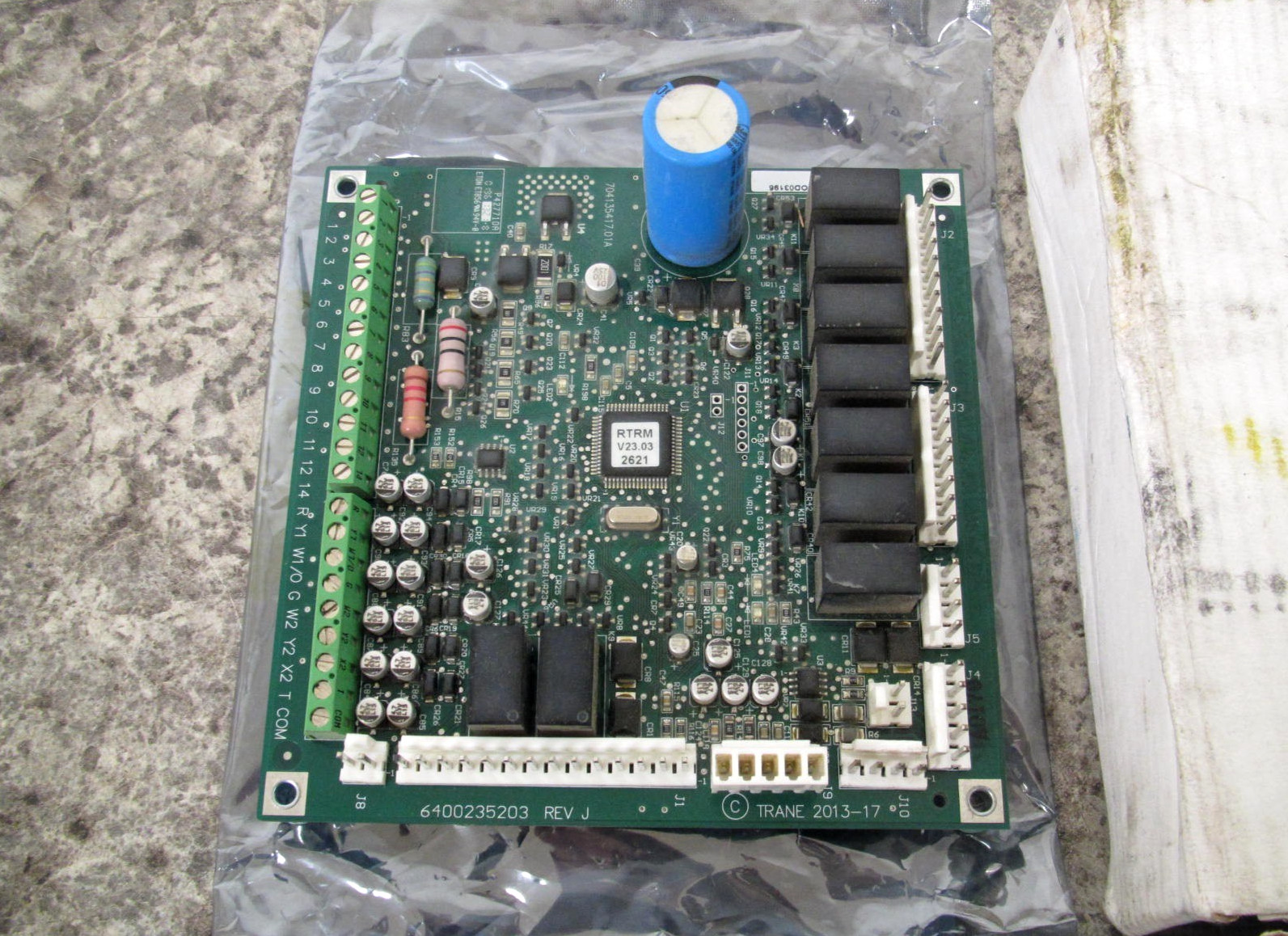 New Trane / Reliatel MOD03196 MOD3196 6200-0123-23 RTRM RTU Control Board