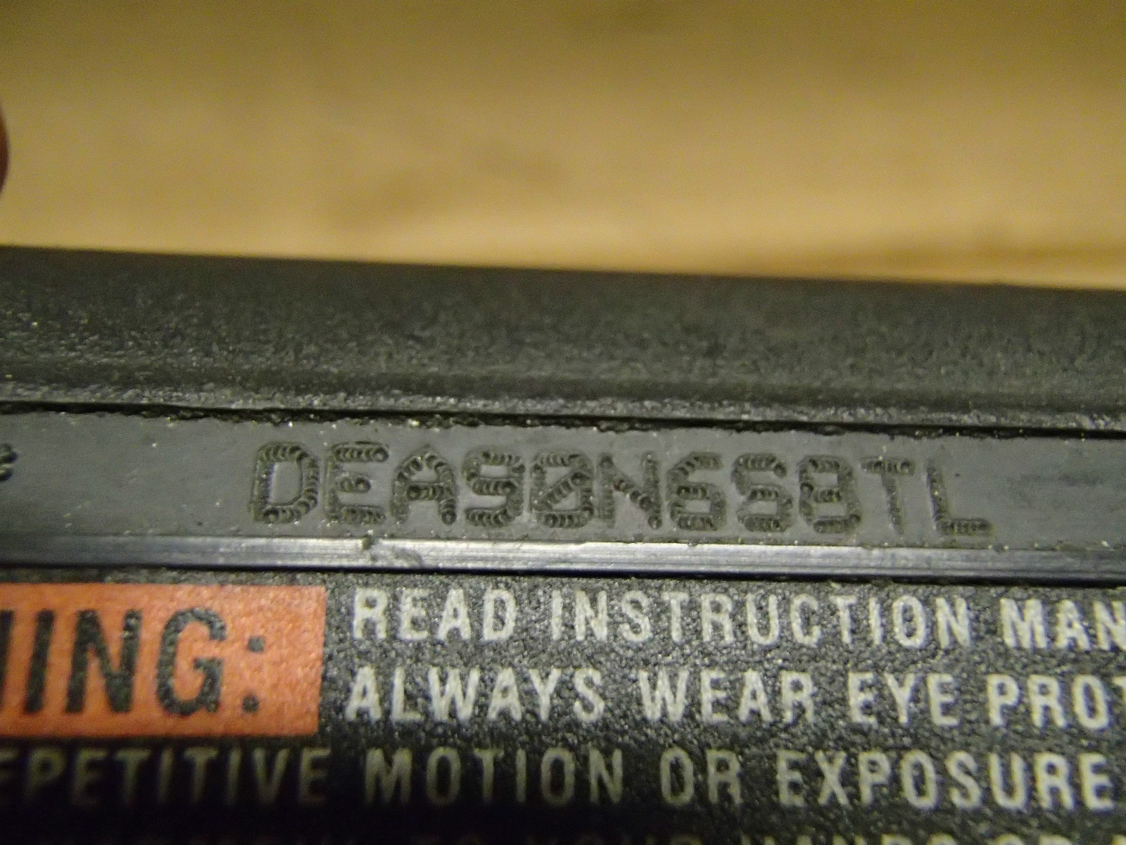 Ingersoll Rand D Series Nut Runner DEA90N6S8TL, DEA9ON6S8TL, 500 RPM, 65-90 NM