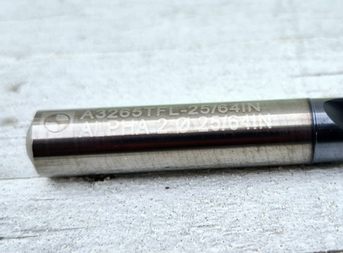 Walter Titex A3265TFL 25/64 High-Performance Solid Carbide Twist Drill