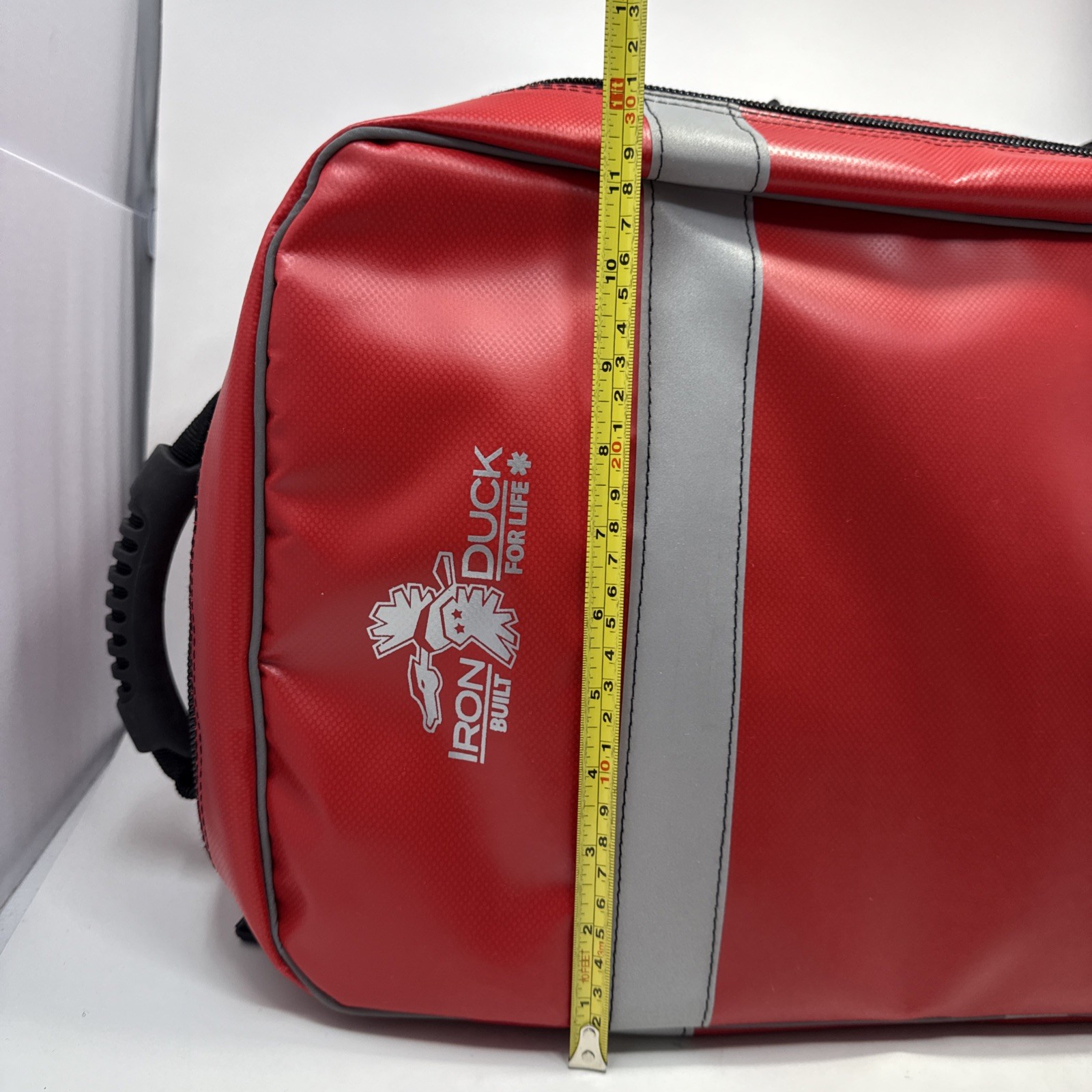 Iron Duck Lucas 2 Red BLS Backpack First Responders EMT Medical Trauma Bag READ!
