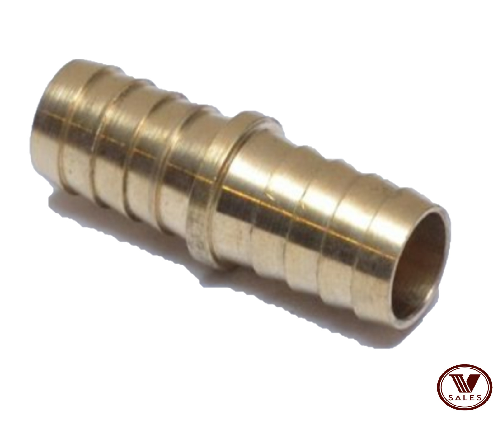 5/8″ Brass Barb Hose Splicer Mender Straight Fitting Air Water Oil Gas 129-10