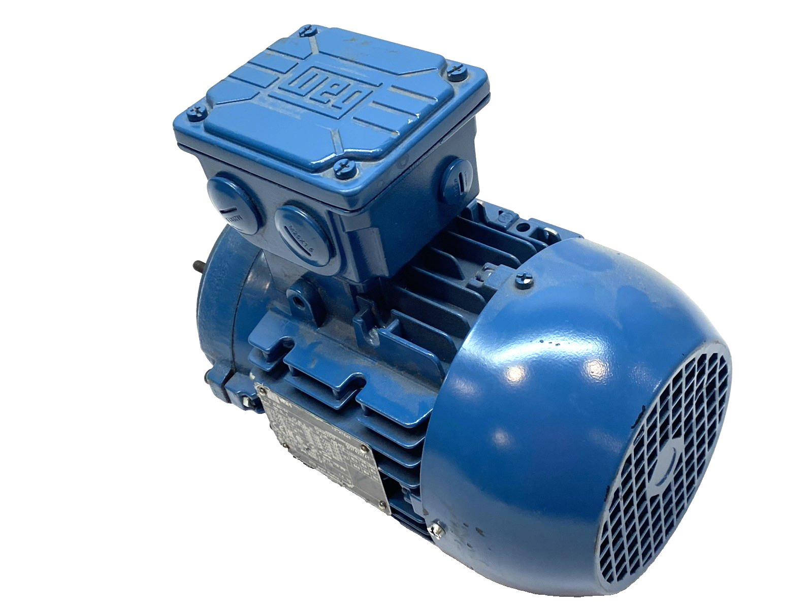 WEG W21 AL80-04 AC Motor 0.75kW 3-Phase 1420/1720RPM 460V 50/60Hz