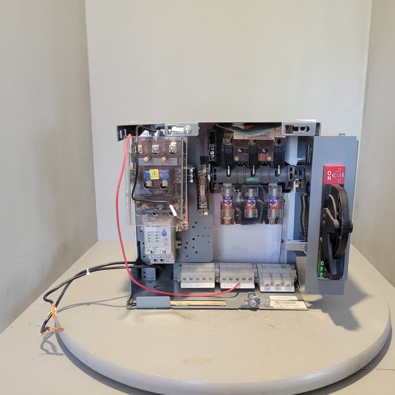 Allen Bradley Motor Control Unit, 480V, 10HP, 3PH, R-651160, YULDXCD78/3AD