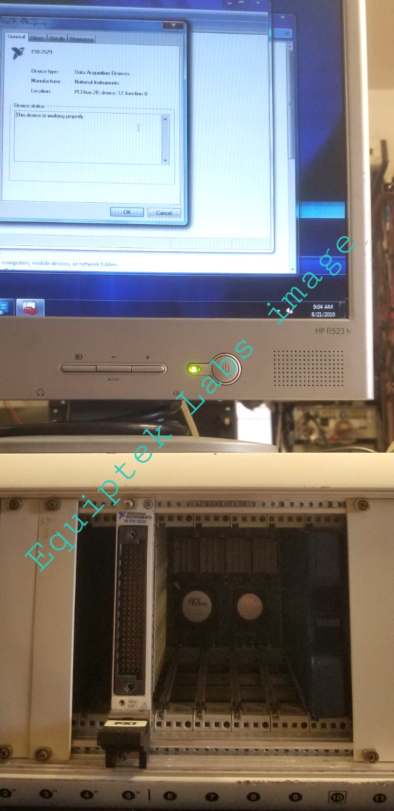National Instruments PXI-2529 matrix switch module TESTED OK