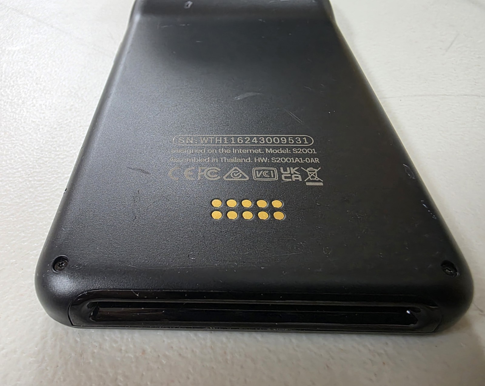 Shopify POS Go Terminal S2001 Handheld Card Reader & Barcode Scanner