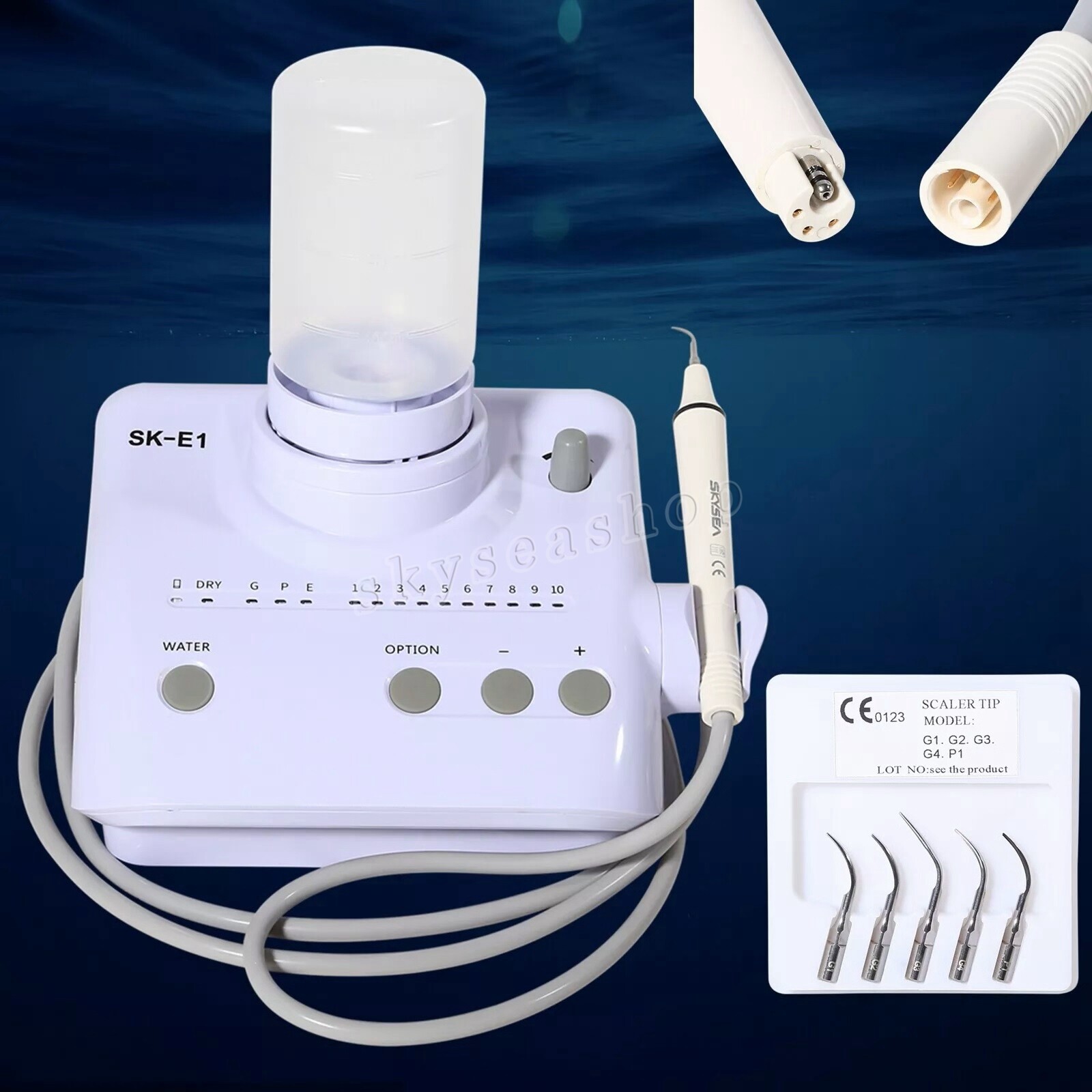 FDA Piezo Dental Scaler Ultrasonic Cleaner Auto Water fit EMS Cavitron SK-E1
