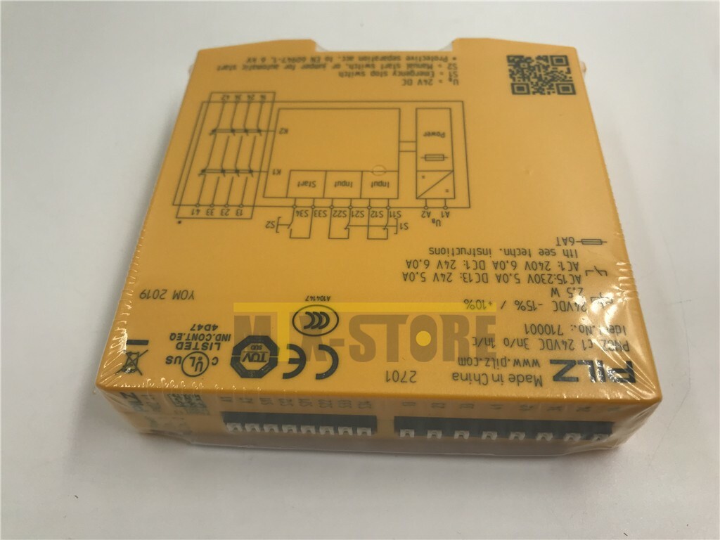 1PCS BRAND NEW ONES PIIZ PNOZ C1 24VDC 3N/O 1N/C 710001