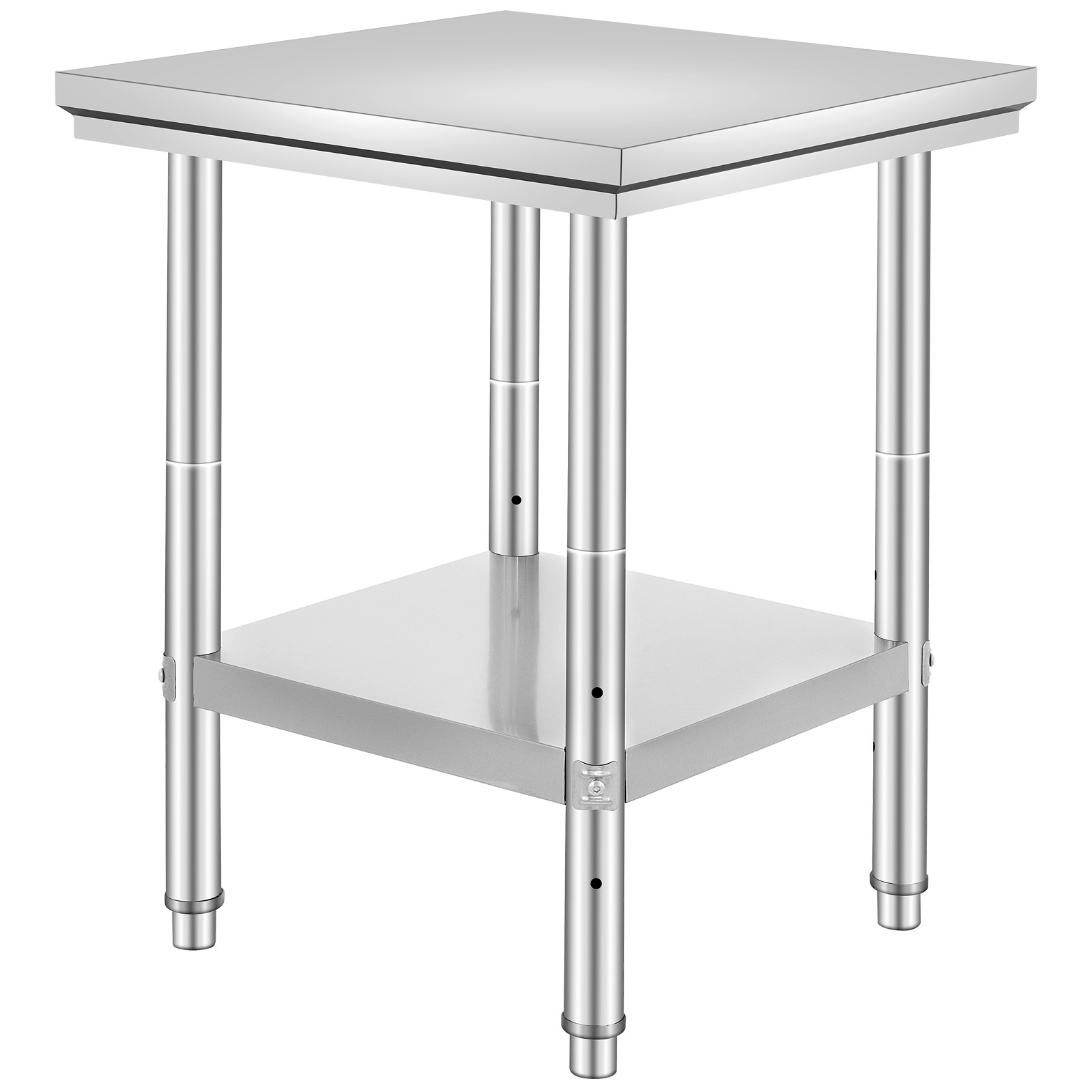 24″ x 24″ Stainless Steel Kitchen Work Table Commercial Kitchen Restaurant table