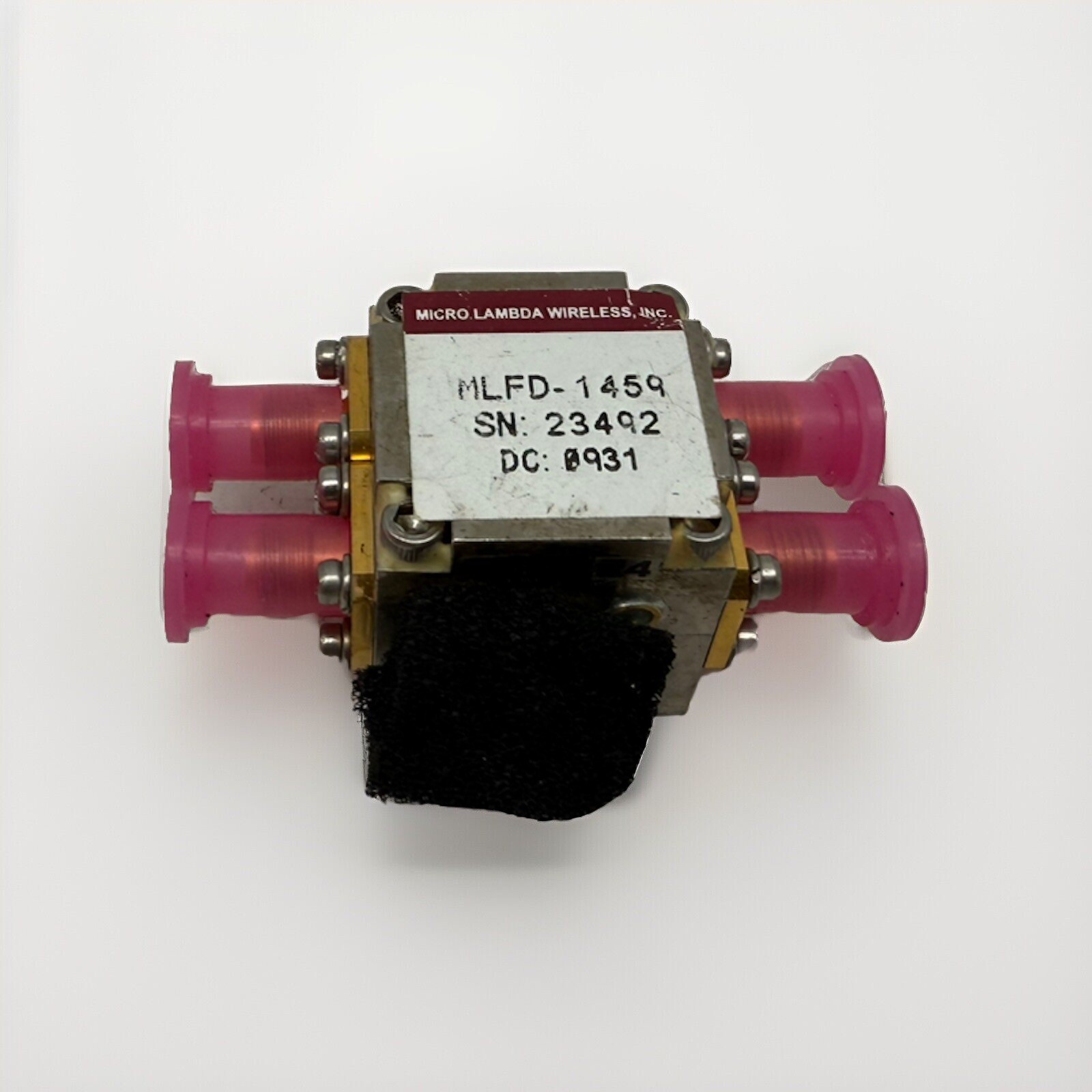 Micro lambda MFLD-1459 2.4-3.8 GHz rf yig tuned filter