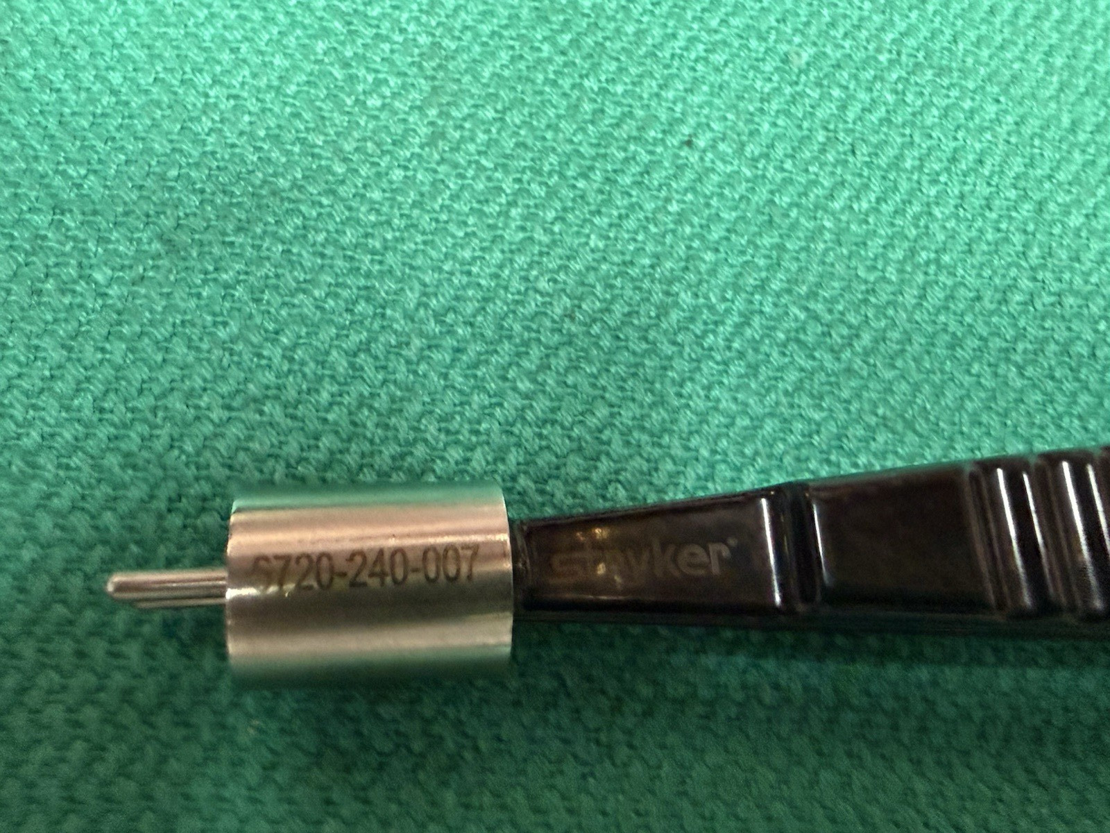 Stryker SilverGlide Non-Stick Bipolar Bayonet Forceps 6720-240-007