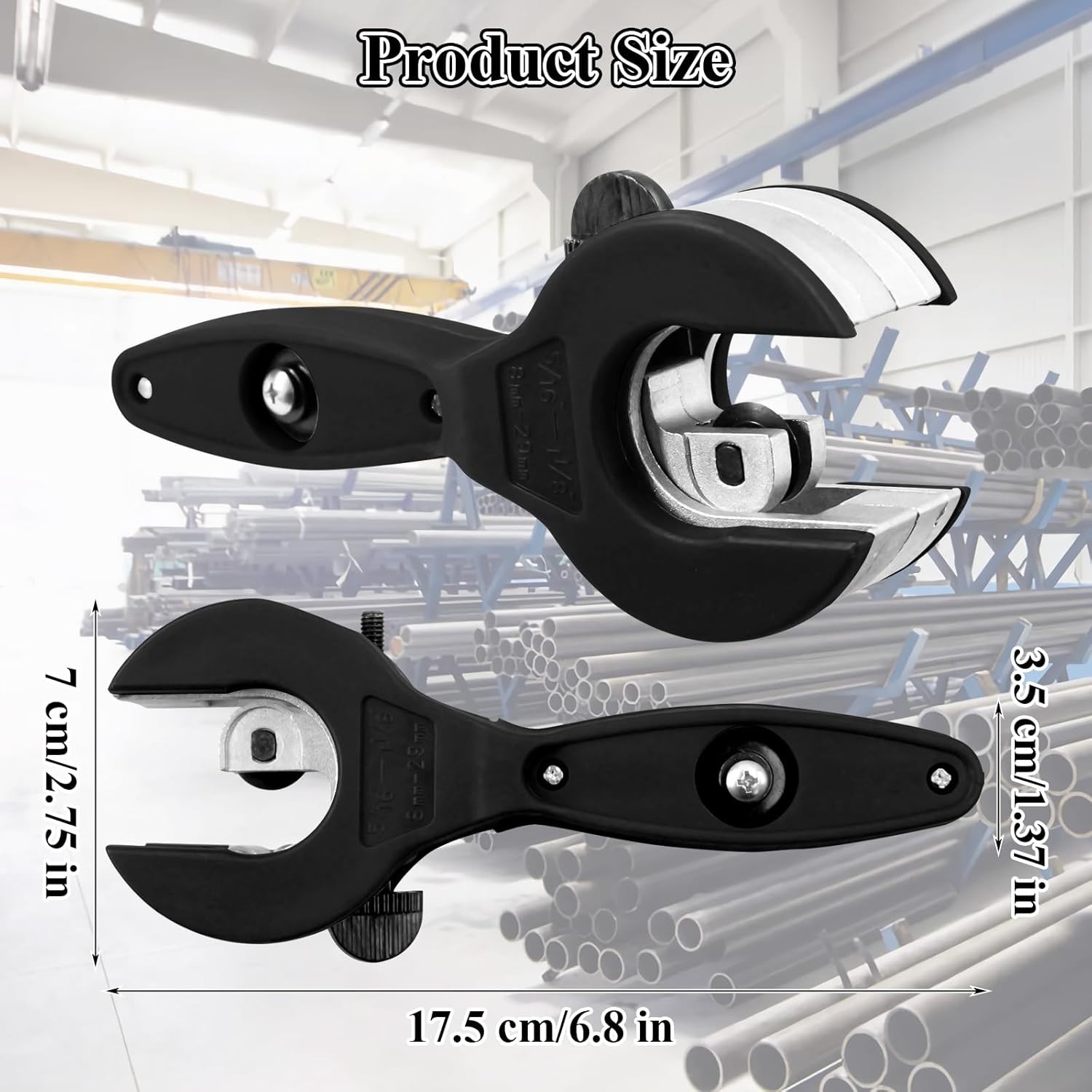 Ratcheting Tubing Cutter Tool Copper Pipe Ratchet Tube, Tube Cutter 8-29mm