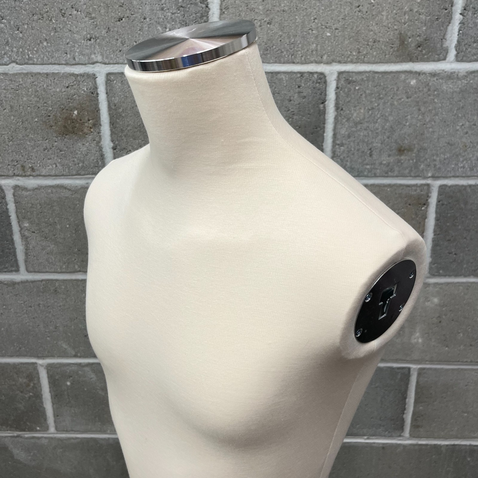 Male Mannequin Poseable Full Cloth Body, Bendable Arms & Legs, Egg Head, NEW
