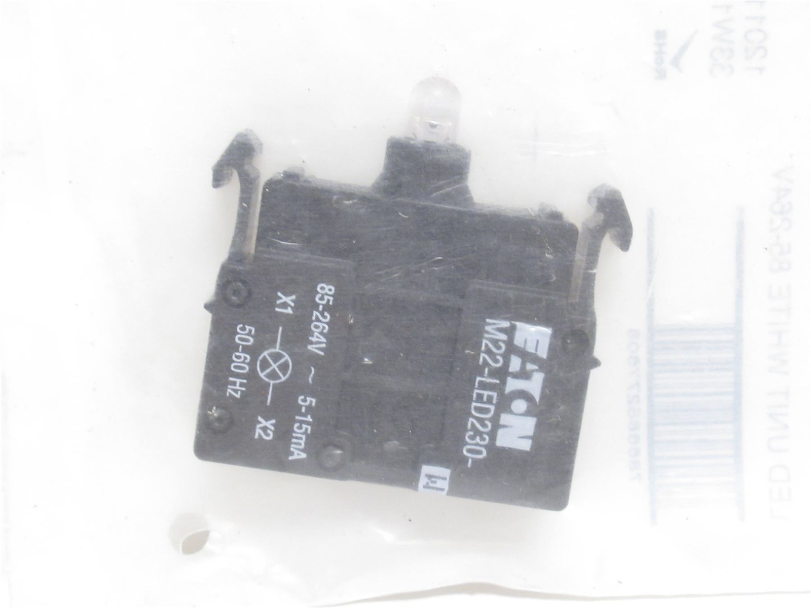 241275 New-No Box; Eaton M22-LED230-W White LED Light Unit 85-264V