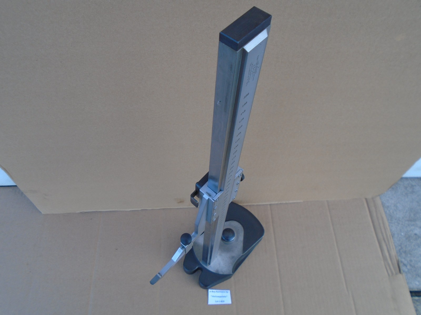 Starrett No. 254M METRIC Master Vernier Height Gage Gauge 0 – 500MM .02mm J820