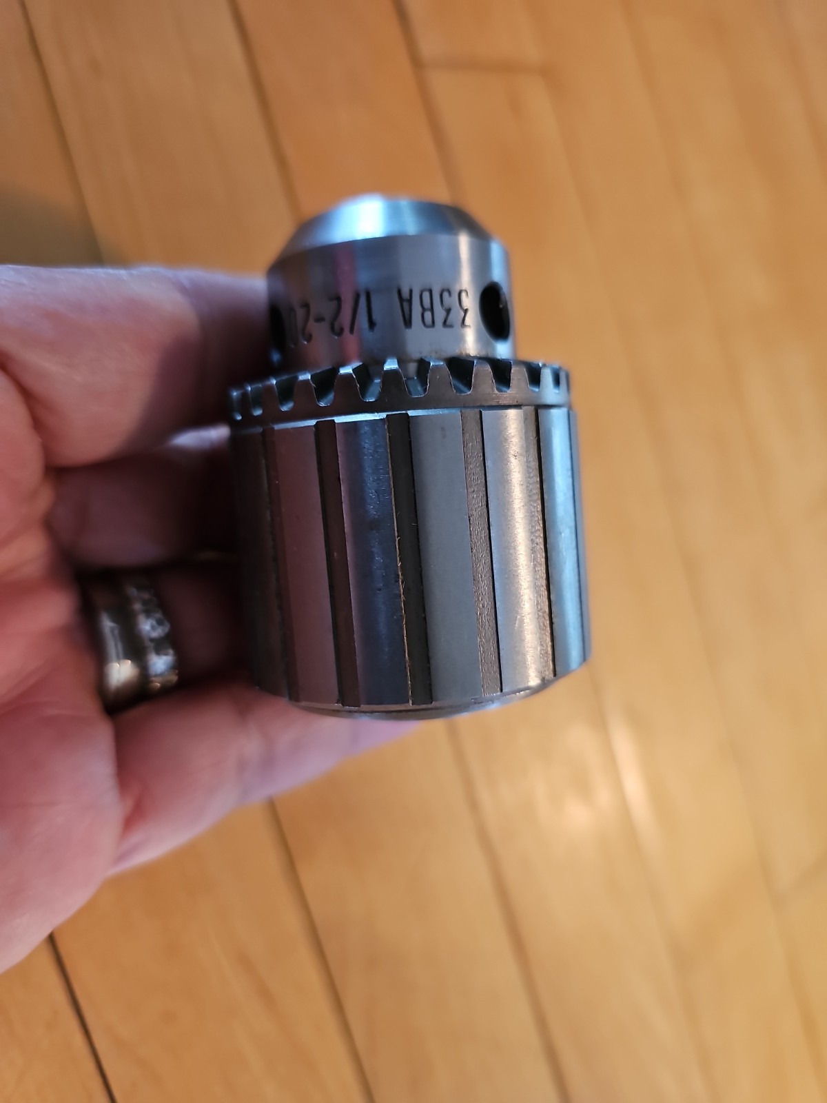 Jacobs 33BA 1/2-20 Drill Chuck ,key 1/2-20 Usa EXCELLENT CONDITION