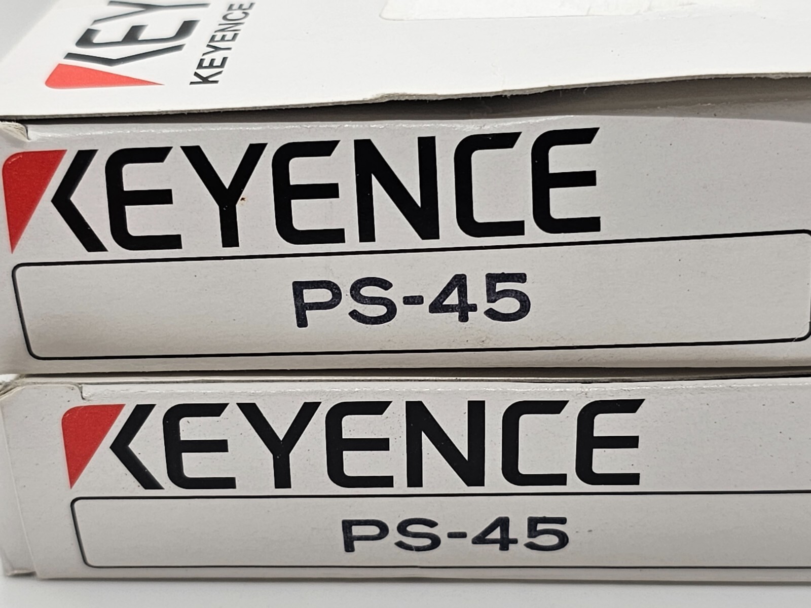 Keyence PS-45 Long Distance Reflective Sensor Head PS45 ( Lot of 2 ) NEW