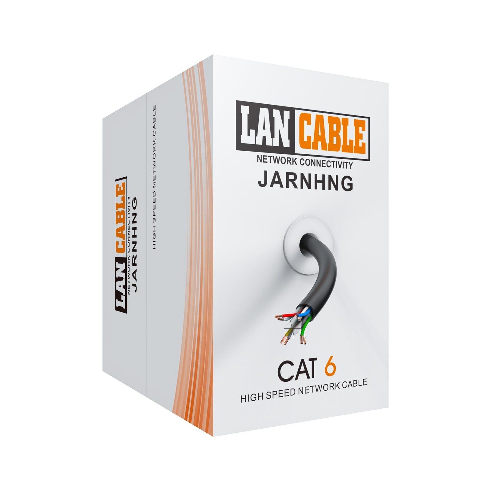 Cat6 Cable 1200ft – UTP, Waterproof, 550MHz, UV Resistant 26AWG Cat 6 Etherne…