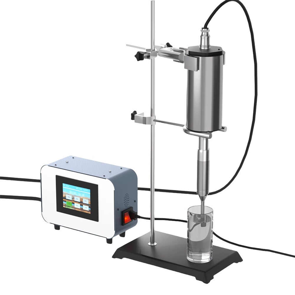 20KHZ Ultrasonic Cell Crusher Liquid Homogenizer Emulsification Disperser 1000ml
