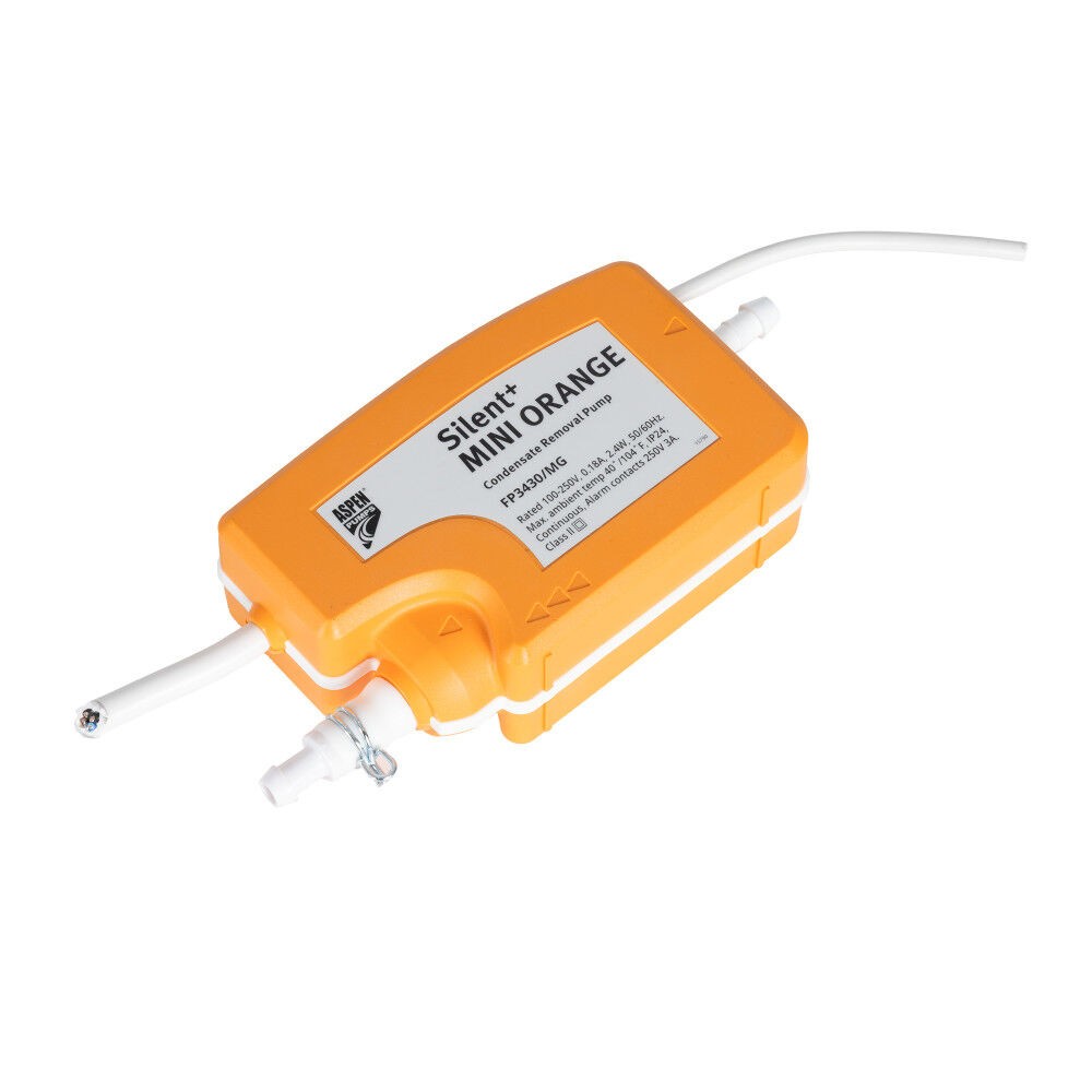 Malco Products Silent+ Mini Orange Gen 5 Aspen Condensate Pump