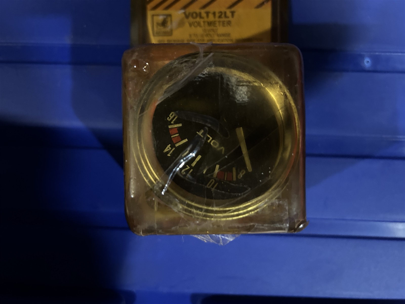 Tisco New Old Stock Part # VOLT12LT VOLTMETER 12 VOLT