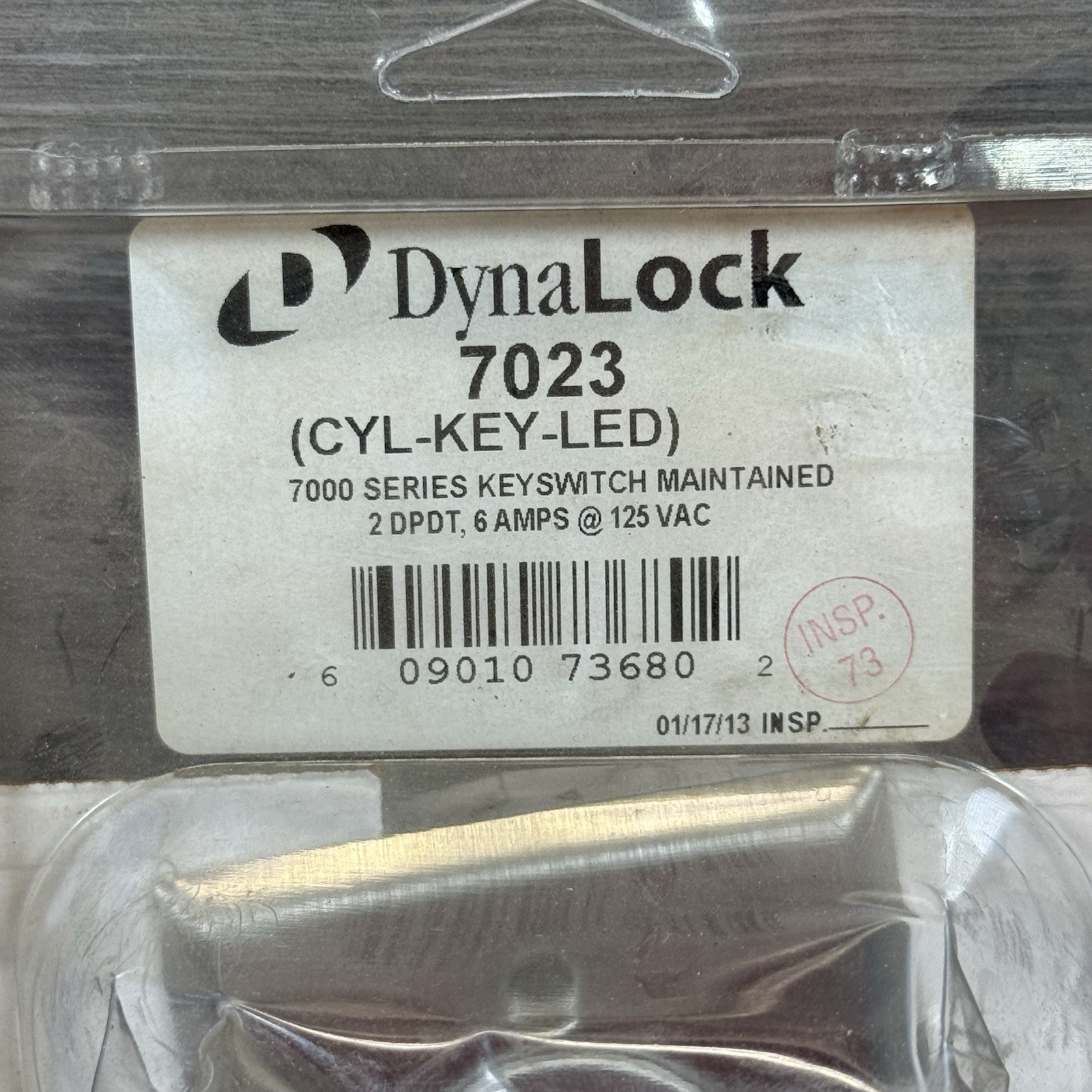 DynaLock 7023 CYL-KEY-LED 7000 Series Keyswitch