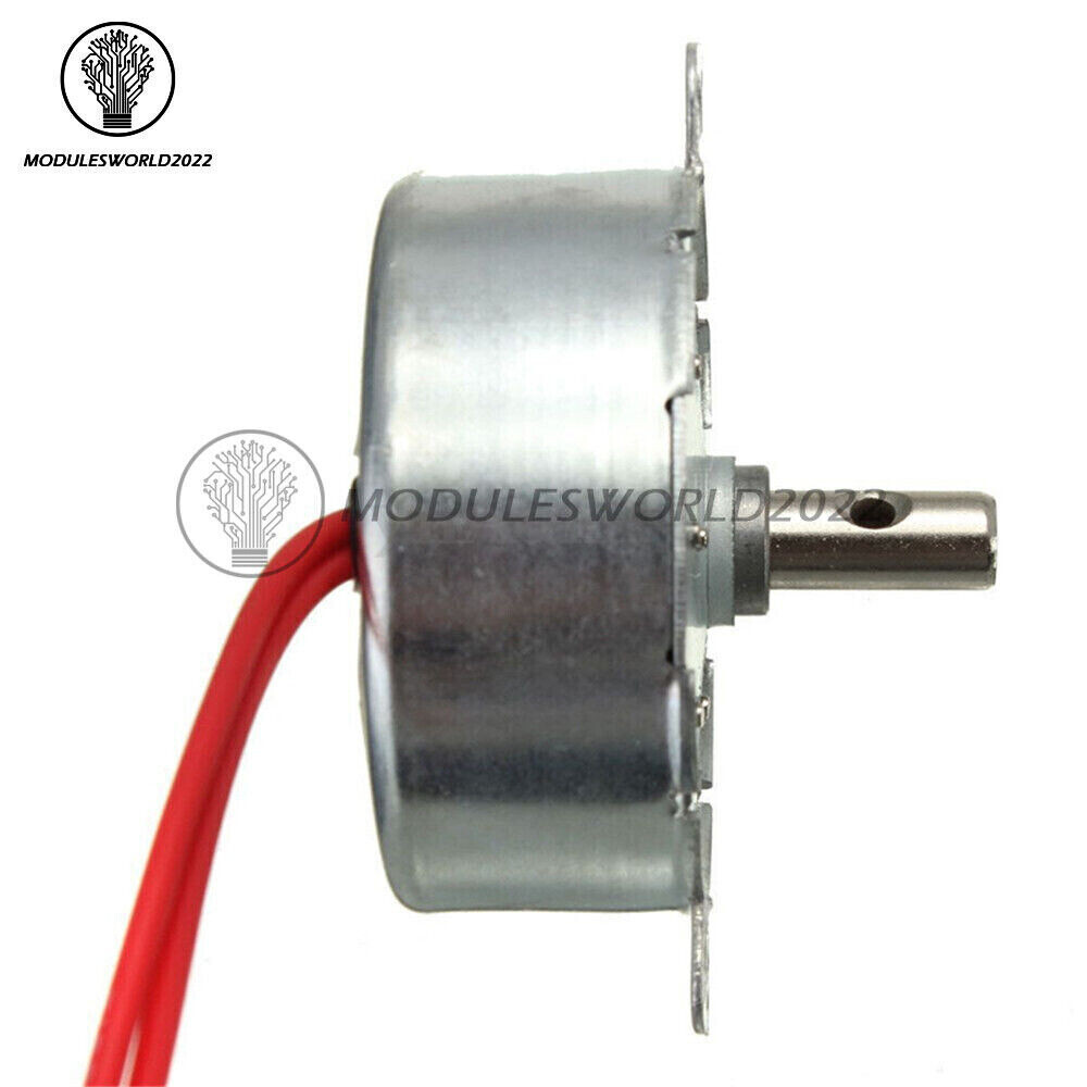 TYC-50 AC12V/110V/220V Synchronous Motor 2.5/3/5/6RPM 4W 50/60Hz For Microwave