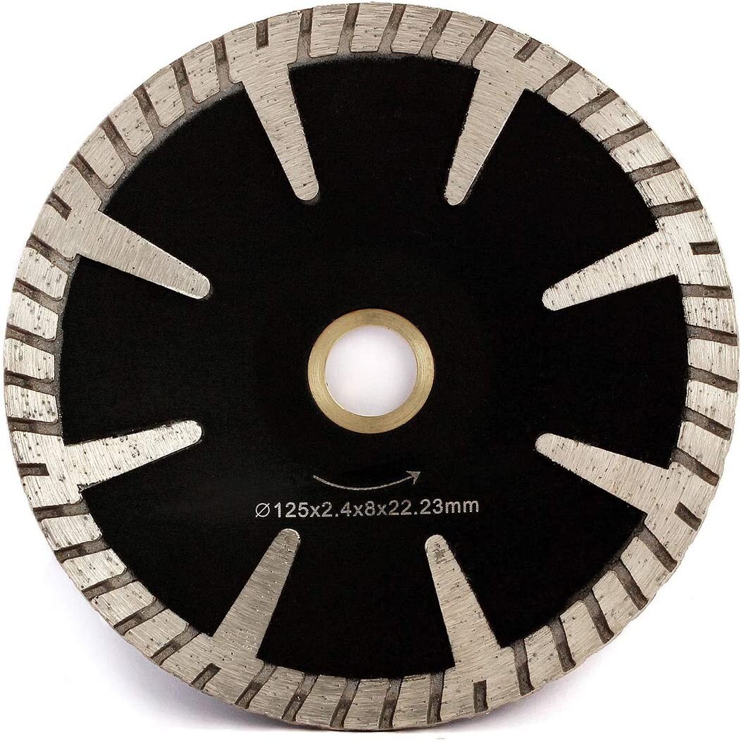 5″ Diamond Convex curved concave Cutting Blade stone concrete masonry granite