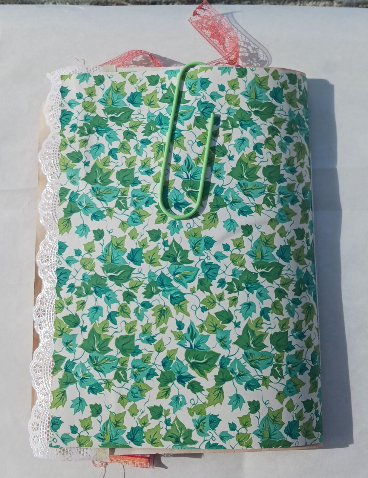 Garden Themed Junk Journal Soft Cover 50 pages