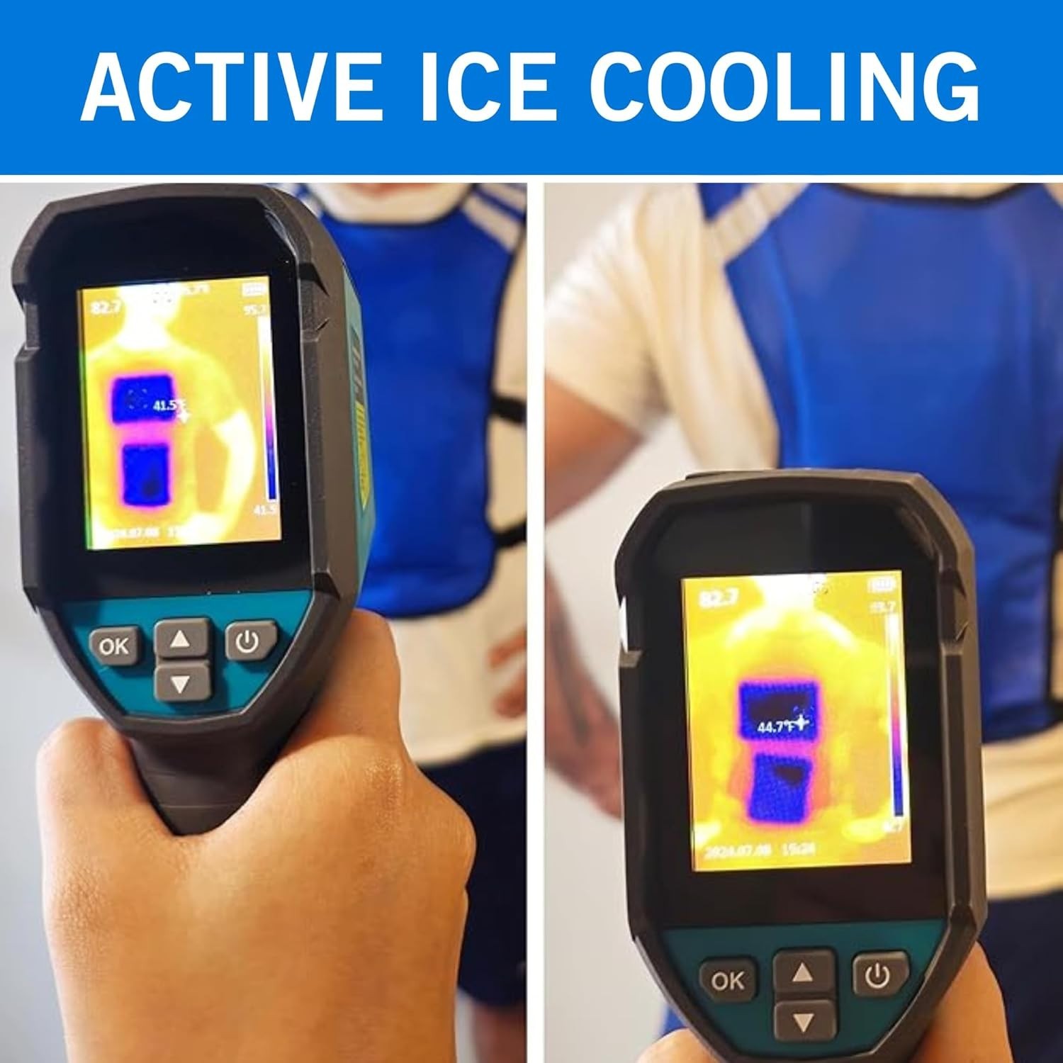 Cooling Vest for Men Women – Ice Vest Cooling Vest With 8 Reusable Ice Packs