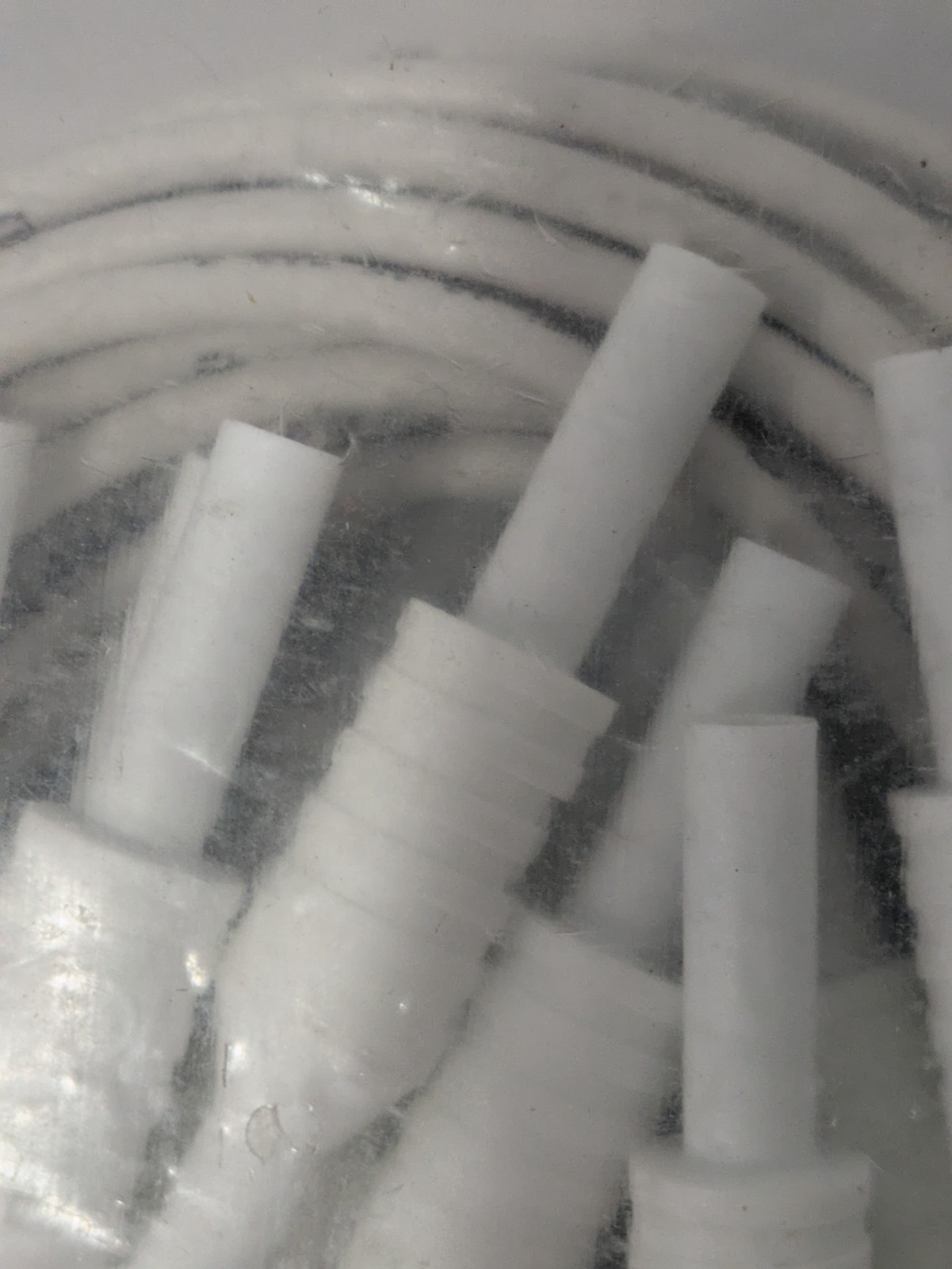Cal Test Electronics CT2996-100-9 4mm Banana Plug Test Leads 100cm White 10-Pack