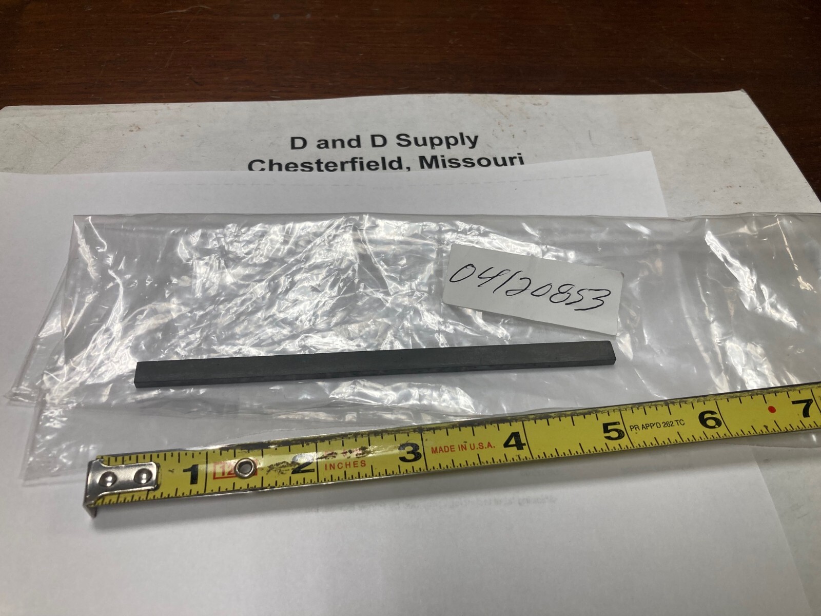 MSC Value Collection STB-38D, (3/32″ x 1/4″ x 5″) Carbide Rectangular Blank