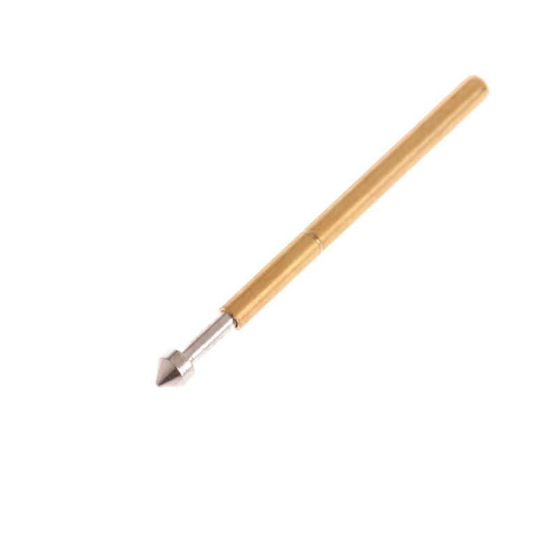 Upgraded Spring Test Probe Resistance 50mΩ Dia 1.3mm Length 16mm Spring Contact