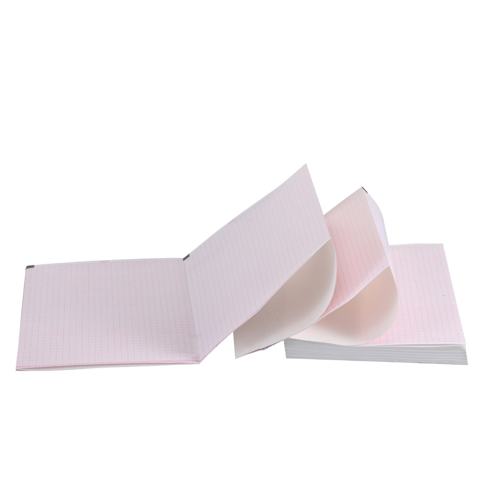NIHON KOHDEN PA9100Z ECG EKG Recording Thermal Paper Orange, Z-Fold, 300 Sheets