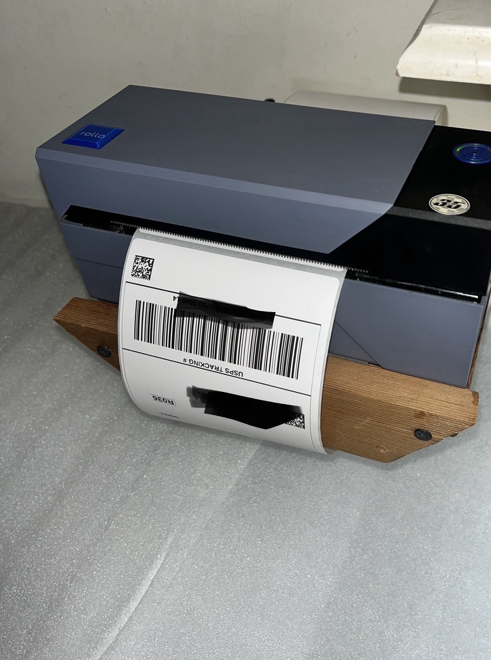 USED- Rollo X1038 USB Thermal Printer Bundle – Includes 1000 4×6 Labels & Cables