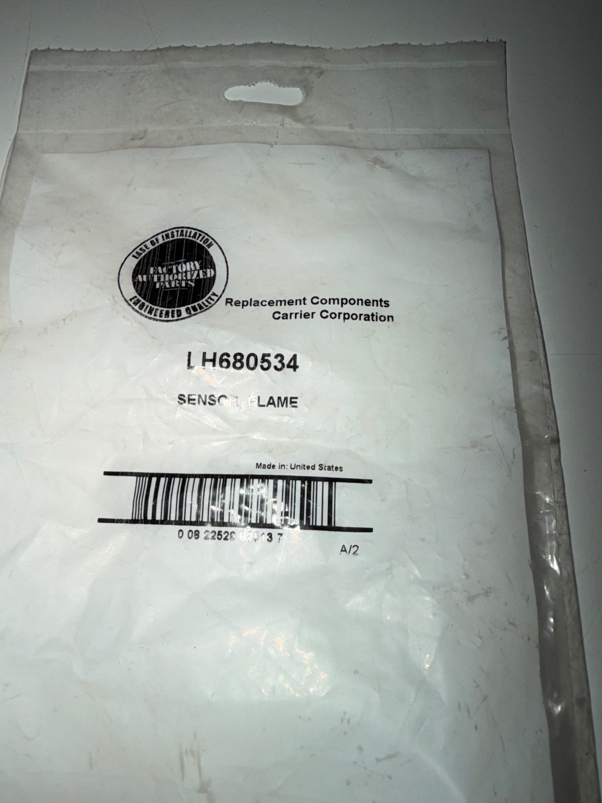 NEW CARRIER LH680534 FLAME SENSOR