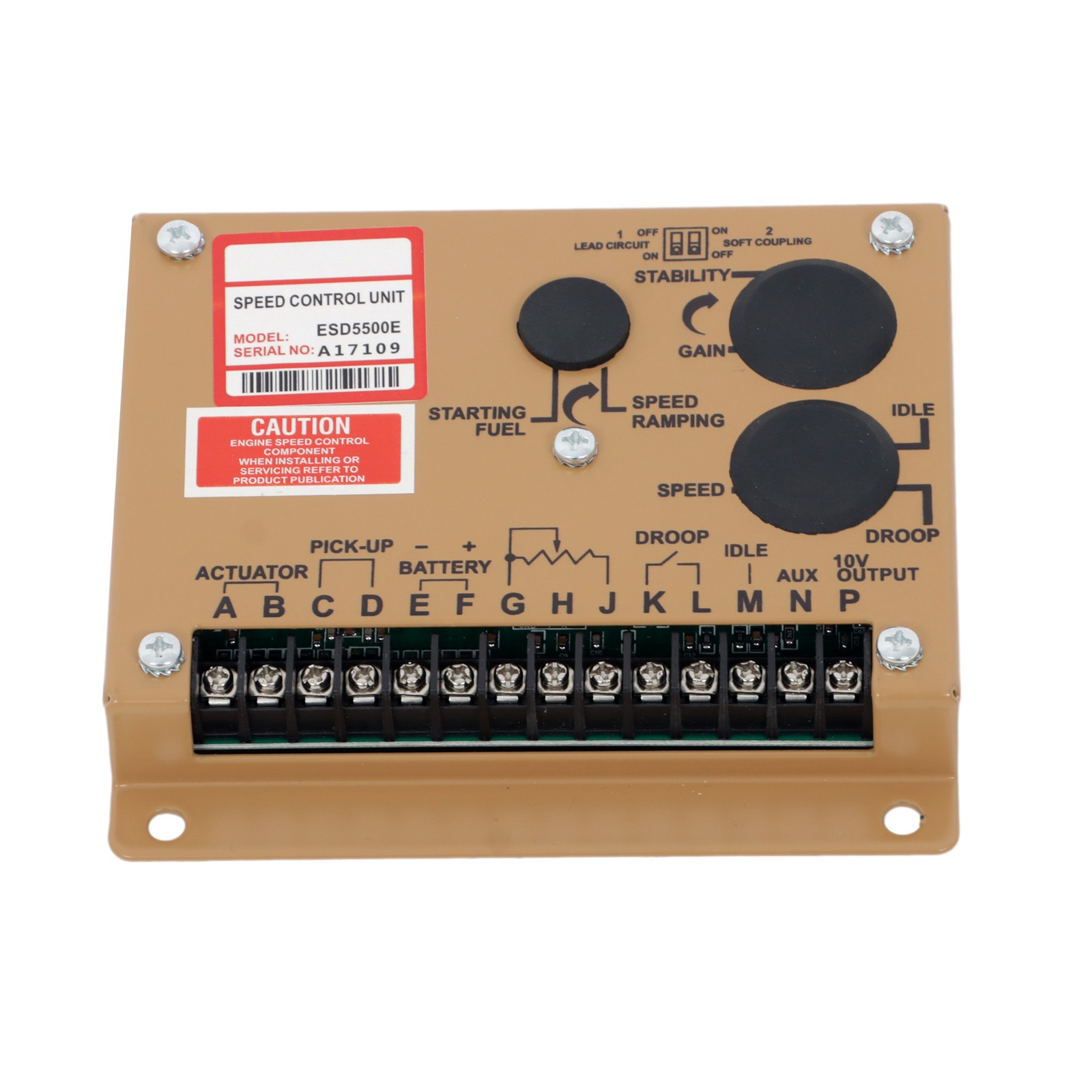 MSP675 ADC120 12V Generator Governor Actuator Control Unit ESD5500E